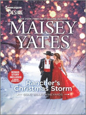 cover image of Rancher's Christmas Storm & Seduce Me, Cowboy